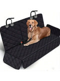 Dog Car Seat Cover - Waterproof Backseat Protector for Pets