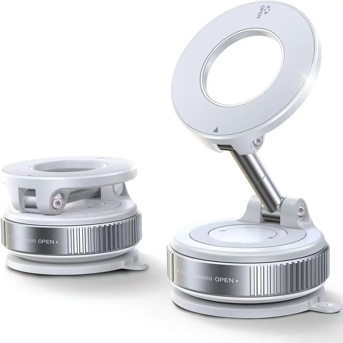 Car Phone Holder - 360° Magnetic Suction Mount for Dashboard & Windshield