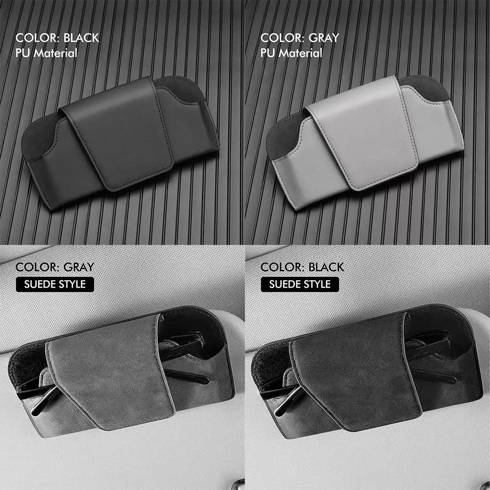 Car Sunglass Holder - Protective Sunglasses Box Universal