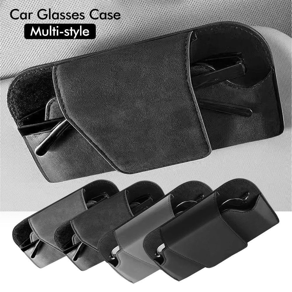 Car Sunglass Holder - Protective Sunglasses Box Universal
