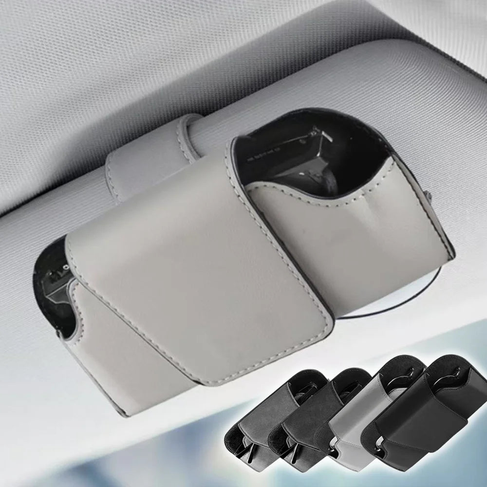 Car Sunglass Holder - Protective Sunglasses Box Universal